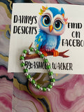 #83 Silver & Green Bracelet