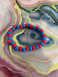 #94 Red & Blue Bracelet