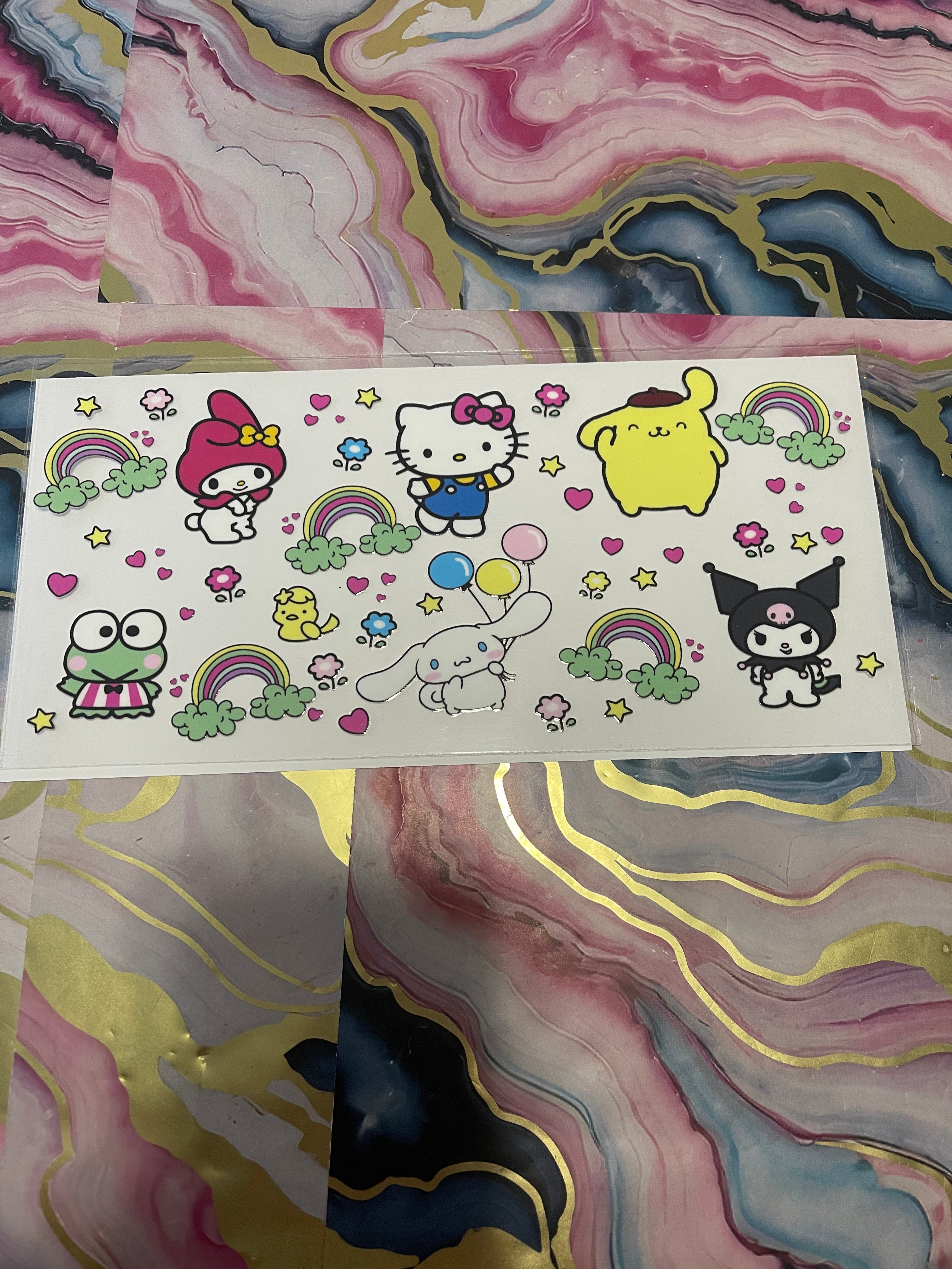 #78 HK & Friends~~UV DTF CUP WRAP