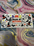 #48 HP Drink Up Witches~~UV DTF CUP WRAP