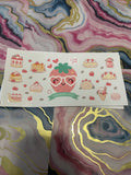 #21 Strawberry Much~~UV DTF CUP WRAP
