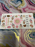 #01 Latte Coffee~~UV DTF CUP WRAP