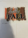 Hello Fall~~Dtf T-shirt Design