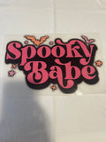 Spooky Babe~~Halloween Dtf T-shirt Design