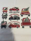 Little Red Trucks~~Dtf T-shirt Design