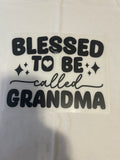 Blessed To Be Called Grandma~~Dtf T-shirt Design
