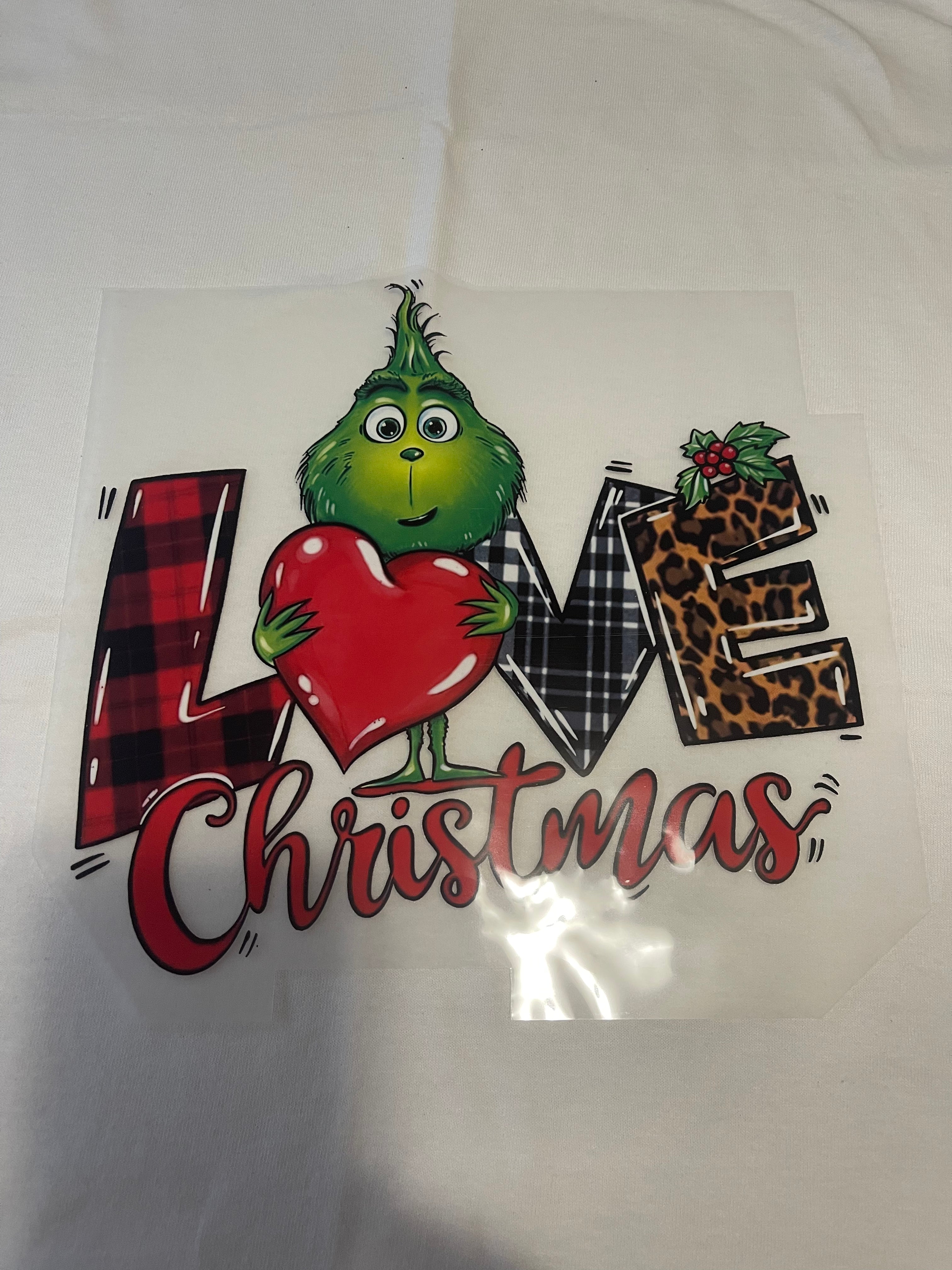 Love Christmas~~Dtf T-shirt Design