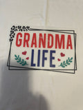 Grandma Life~~Dtf T-shirt Design