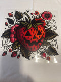 Scary Strawberry Halloween~~Dtf T-shirt Design