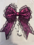 Purple Bow Halloween~~Dtf T-shirt Design