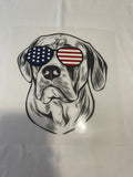 July Dog~~Dtf T-shirt Design