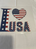 I Heart USA~~Dtf T-shirt Design