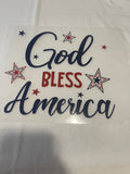 God Bless America~~Dtf T-shirt Design
