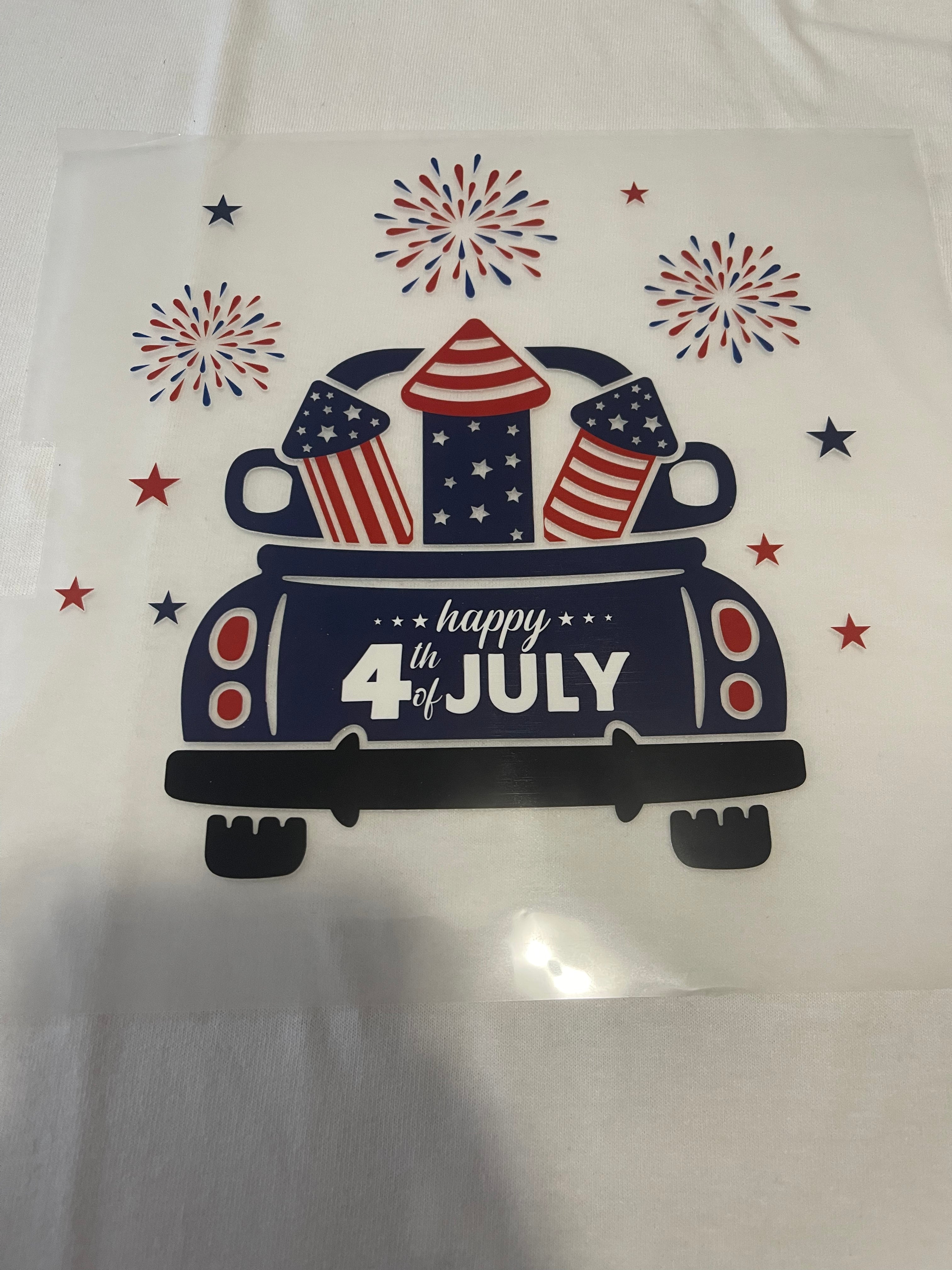 Blue Truck~~Dtf T-shirt Design