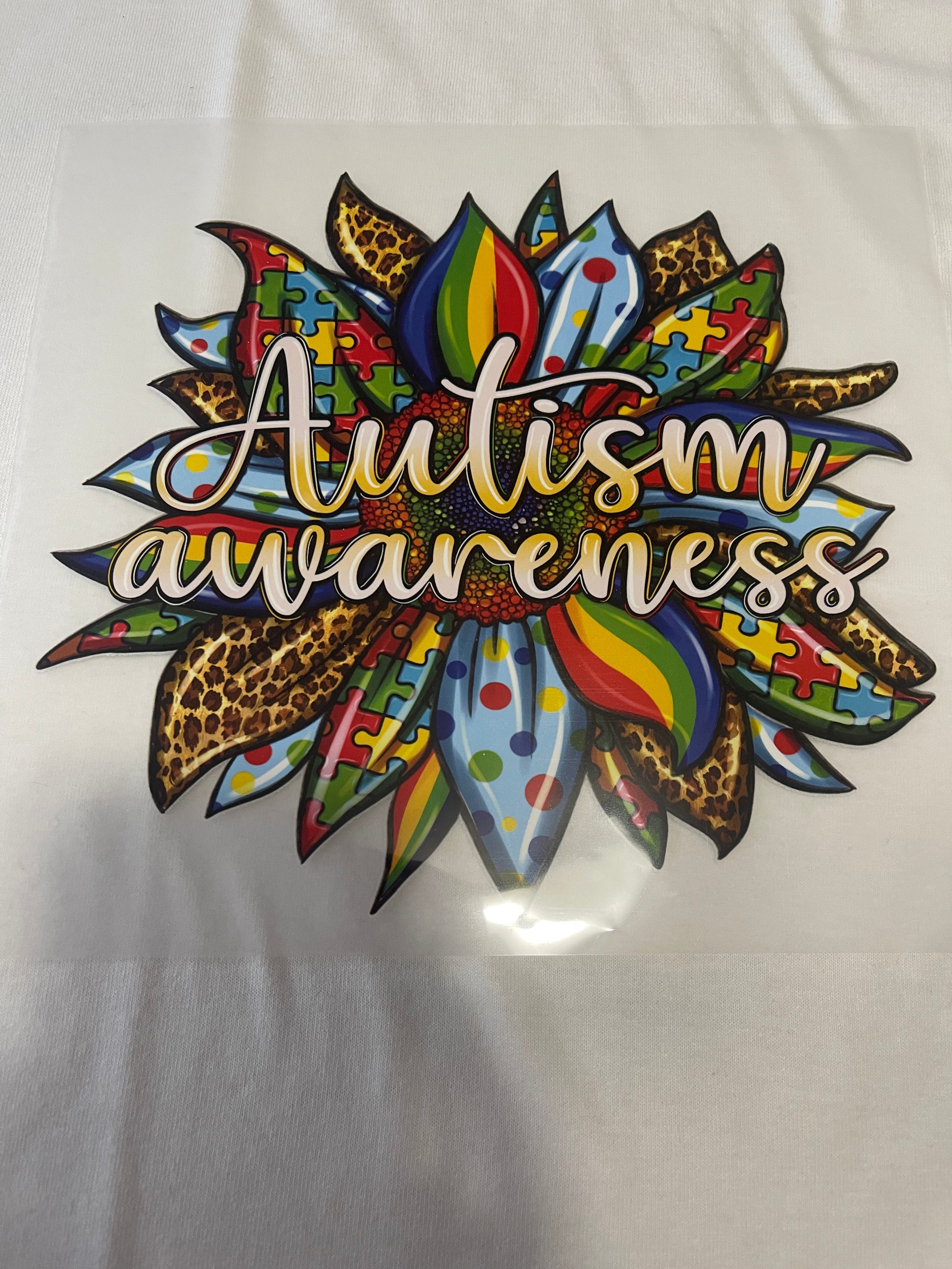 Autism Awareness~~Dtf T-shirt Design