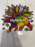 Mama Bear~~Dtf T-shirt Design