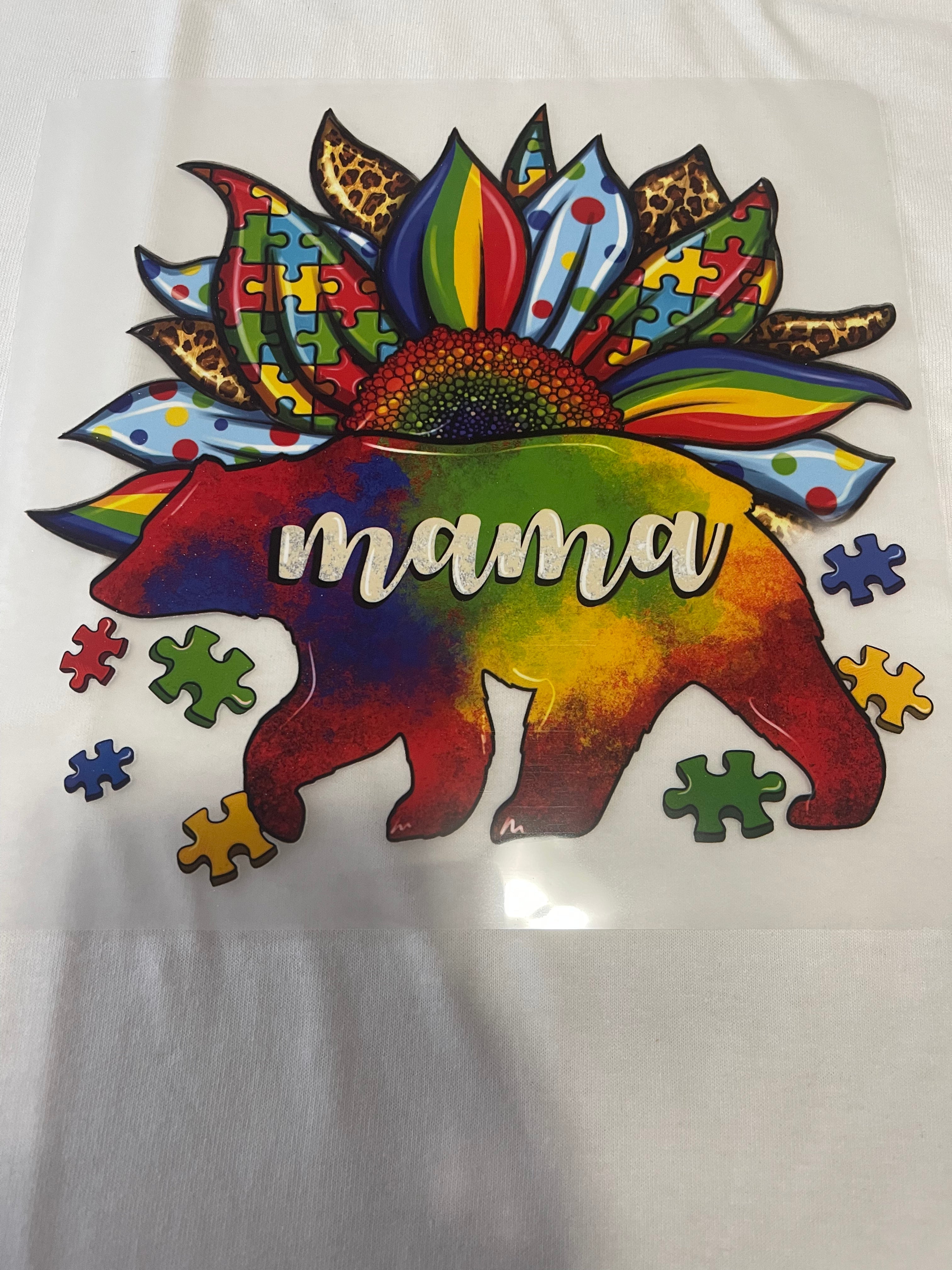 Mama Bear~~Dtf T-shirt Design