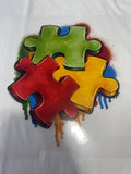 Puzzle Pieces~~Dtf T-shirt Design