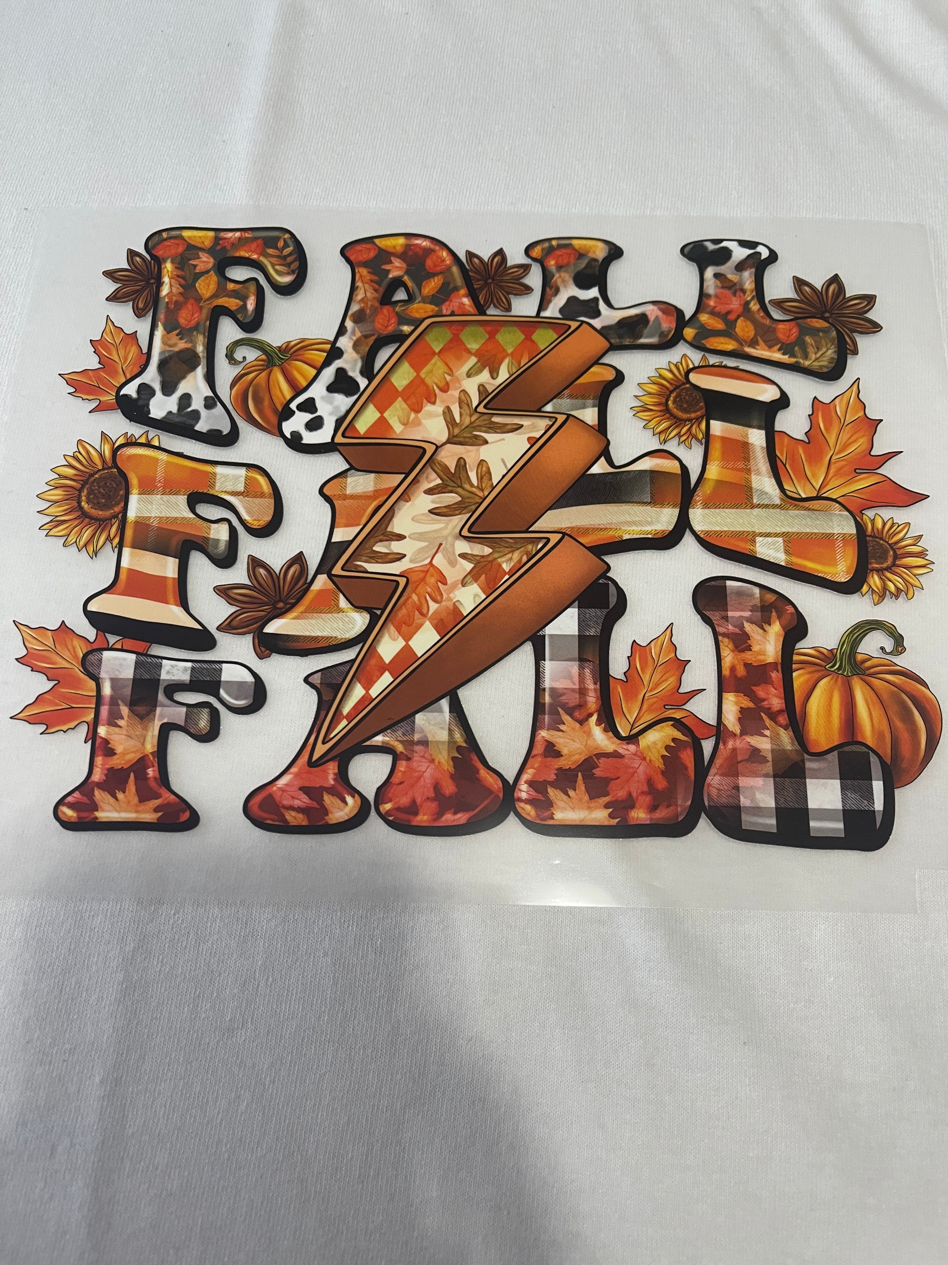Fall Fall Fall~~Dtf T-shirt Design
