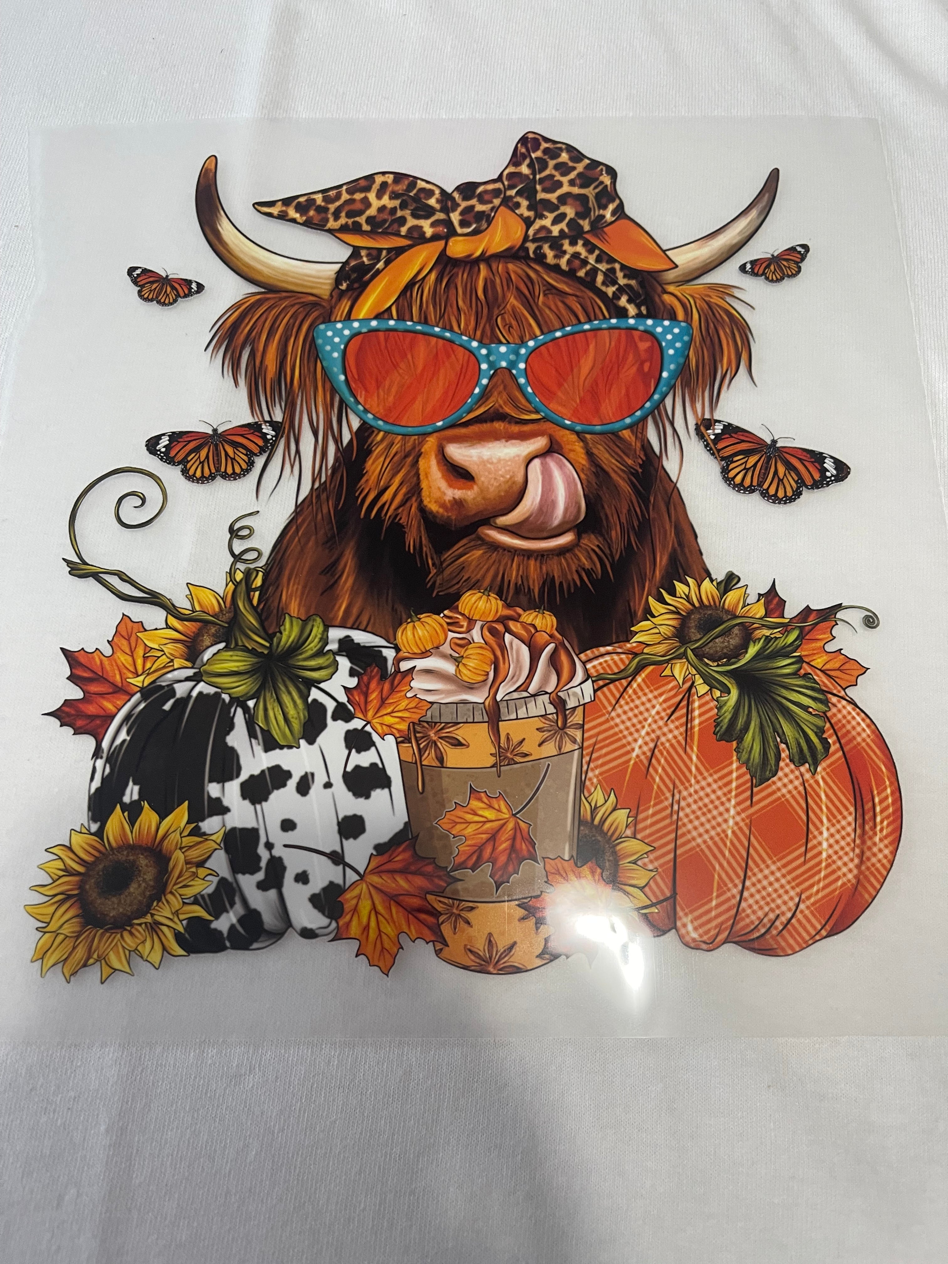 Sassy Cow~~Dtf T-shirt Design