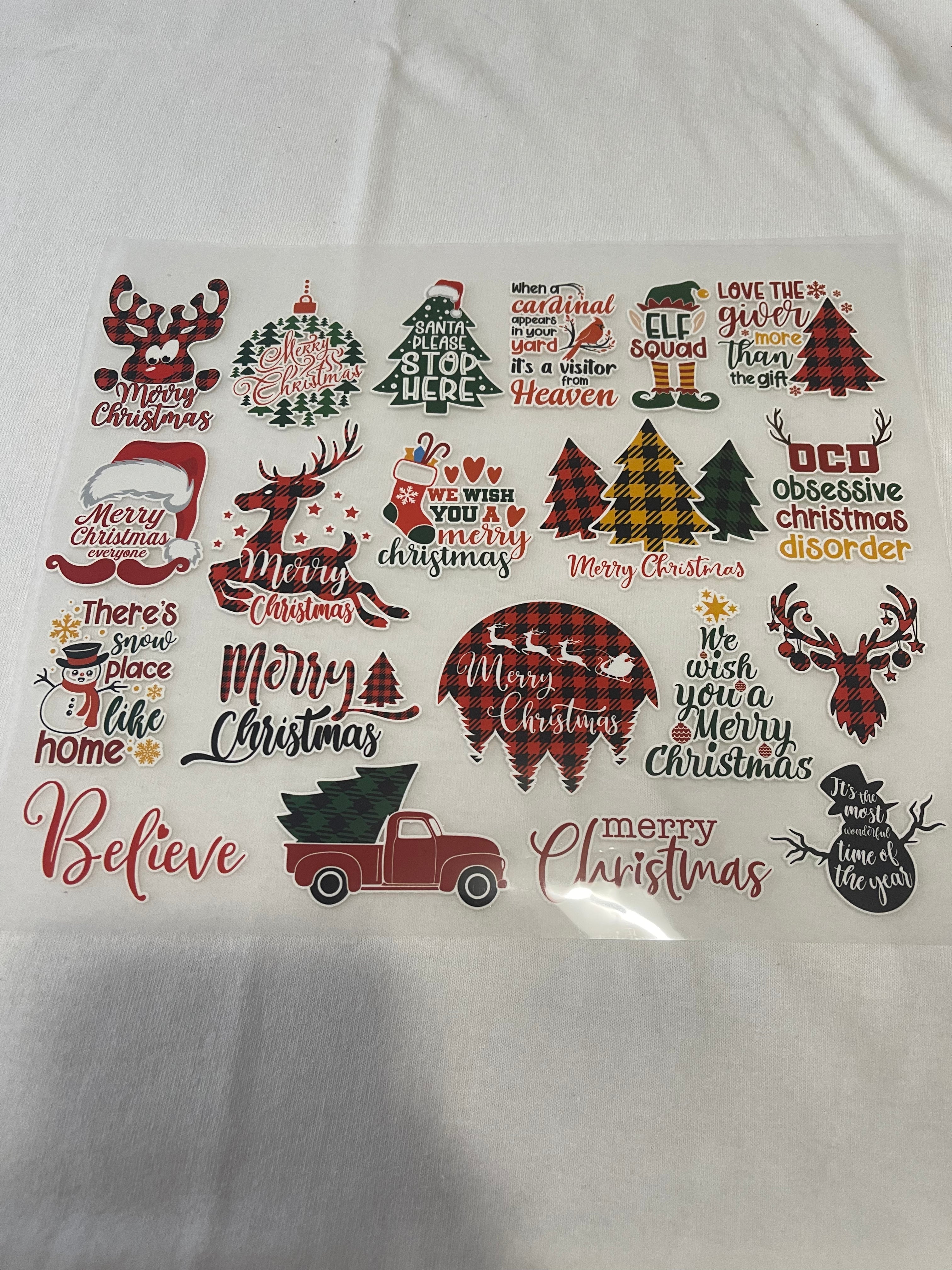 Believe in Christmas~~Dtf T-shirt Design