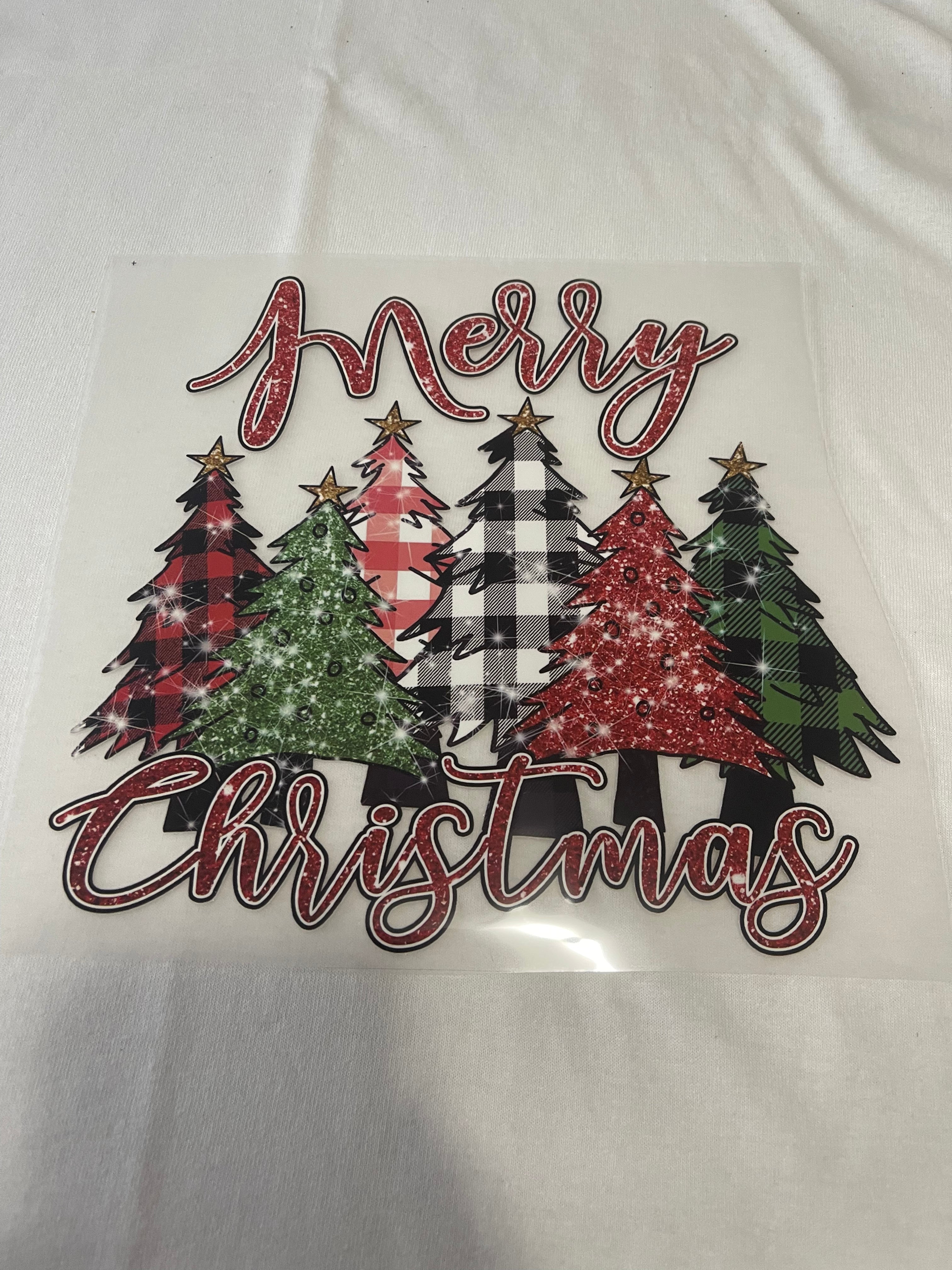 Christmas Tree~~Dtf T-shirt Design