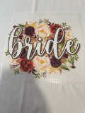 Bride Flower~~Dtf T-shirt Design