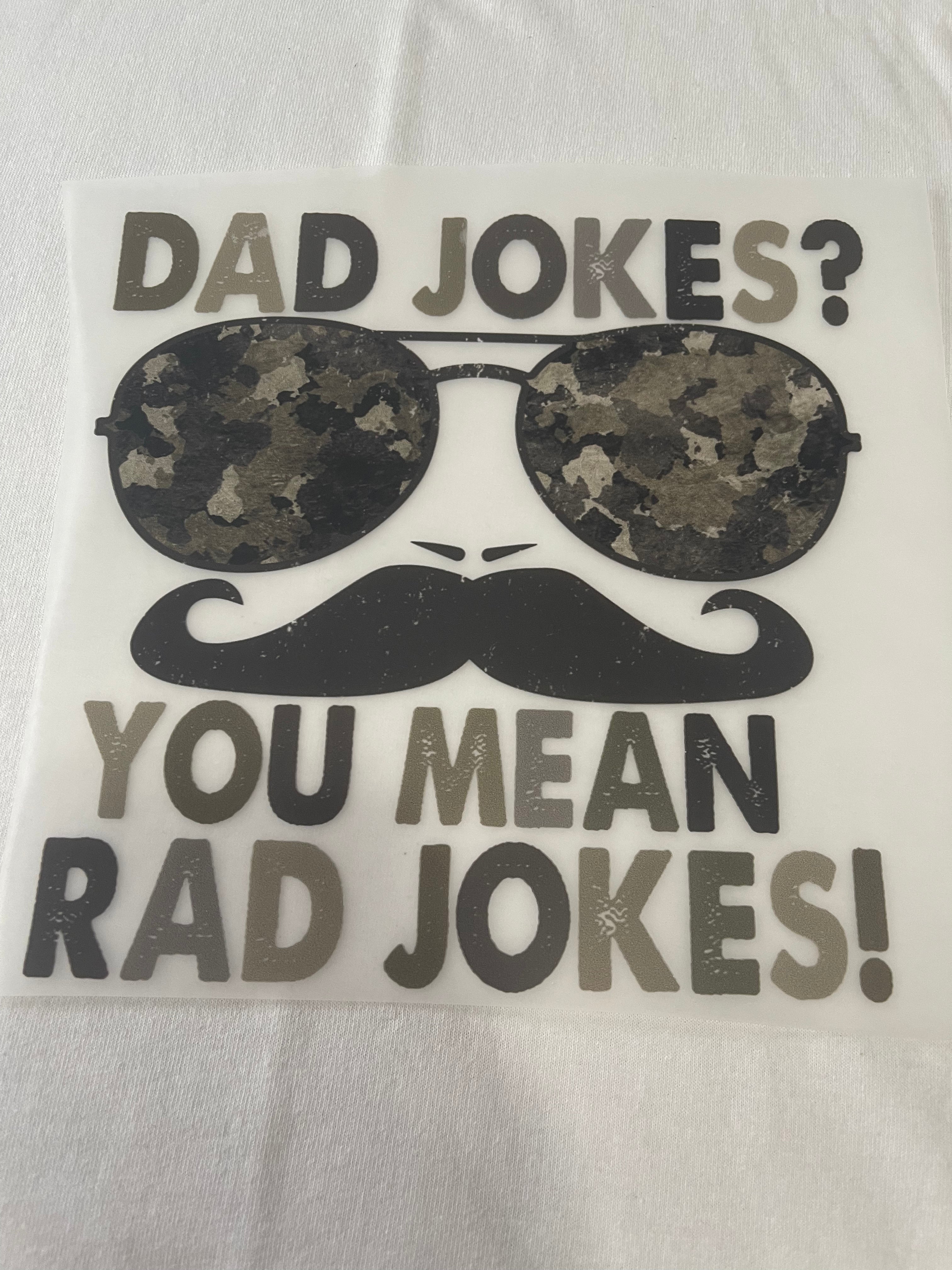 Dad Jokes~~Dtf T-shirt Design