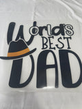 Worlds Best Dad~~Dtf T-shirt Design