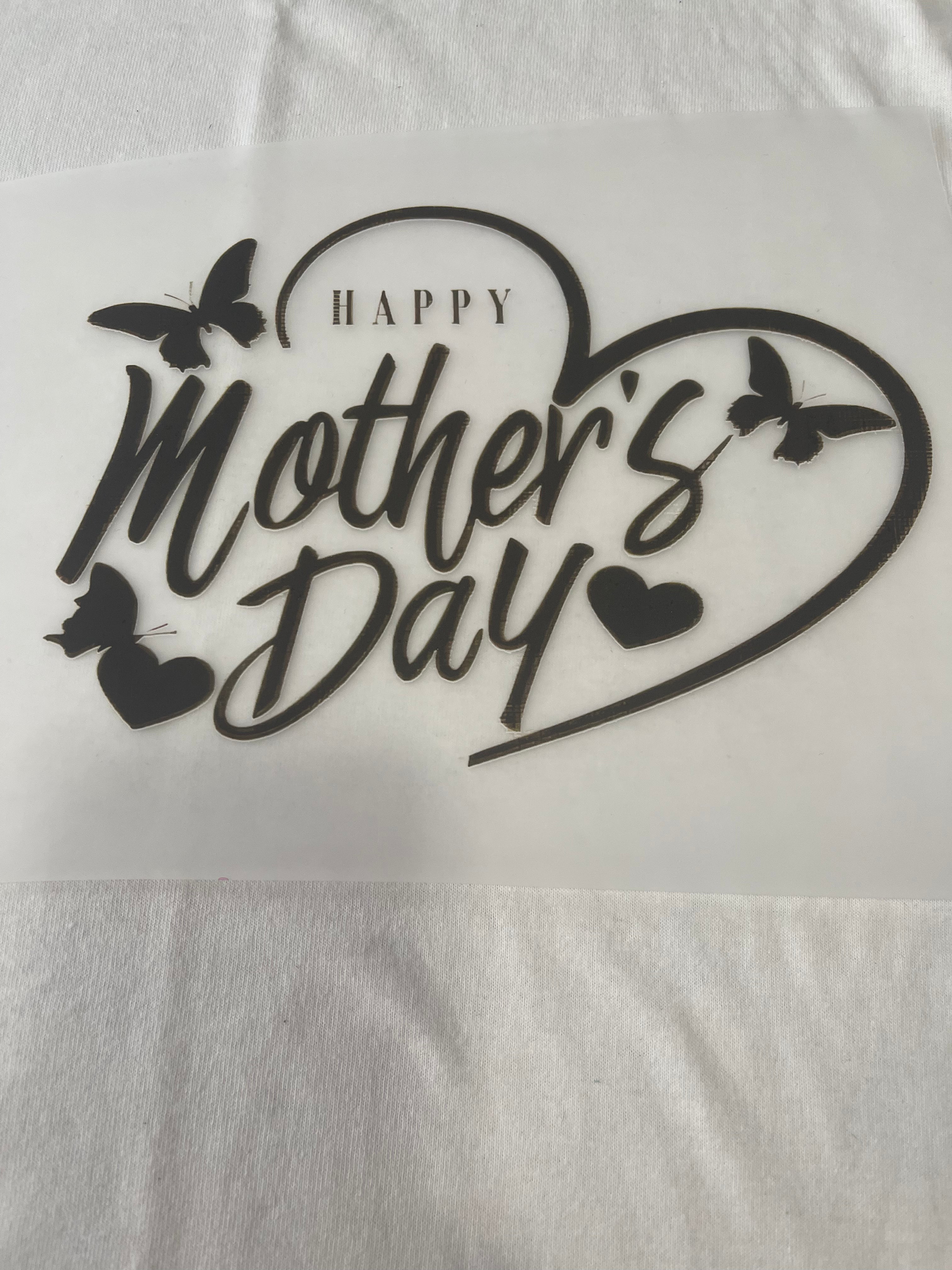Mother's Day Butterfly~~Dtf T-shirt Design