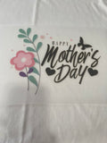Mother's Day Pink Flower~~Dtf T-shirt Design