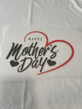 Mother's Day Red Heart~~Dtf T-shirt Design