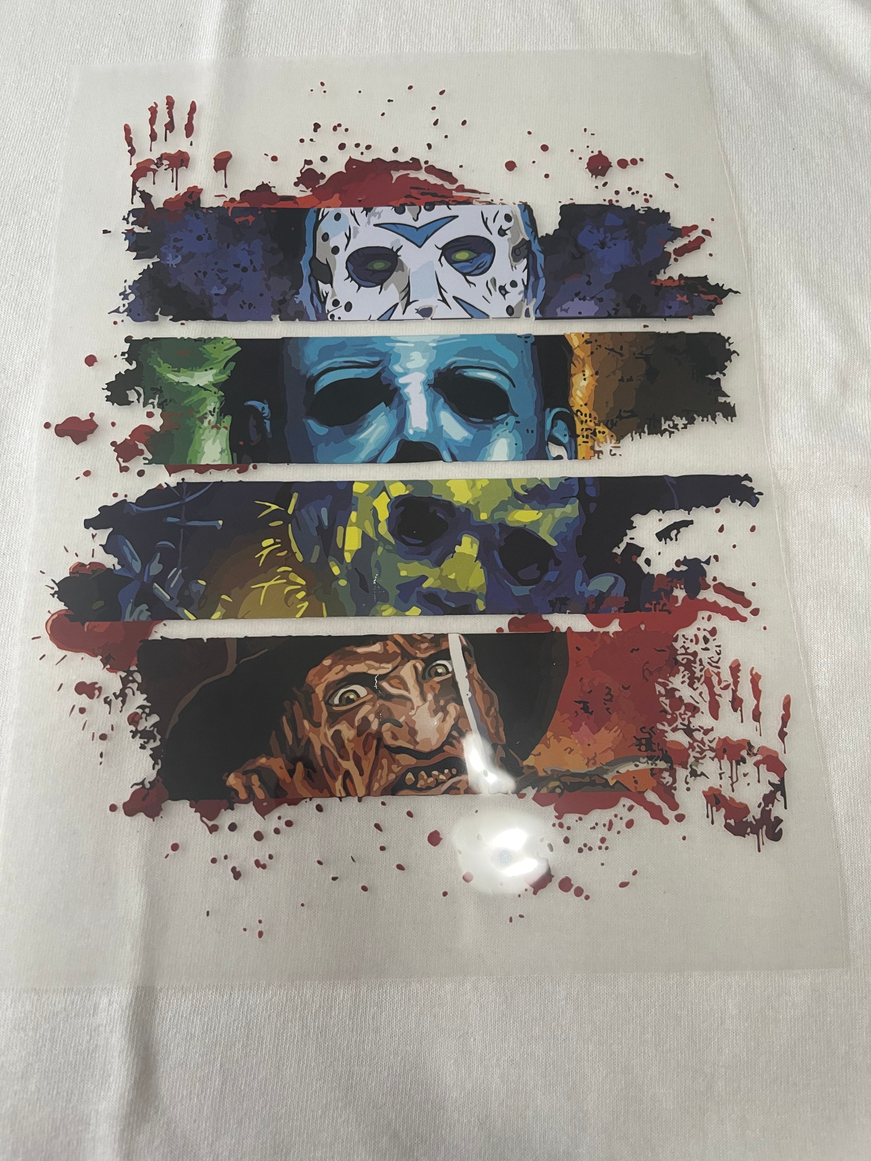 Scary Guys Halloween~~Dtf T-shirt Design