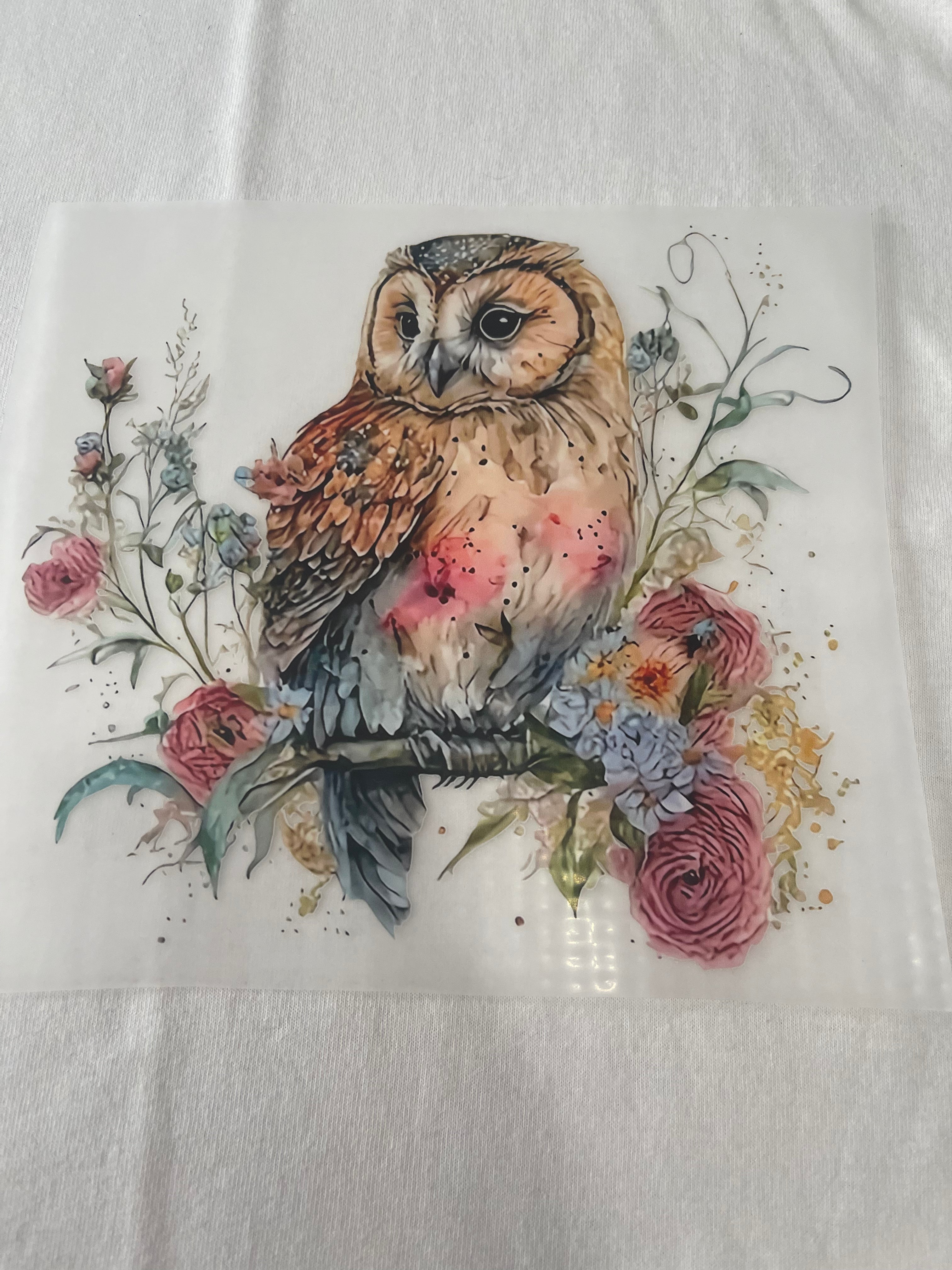 Owl~~Dtf T-shirt Design