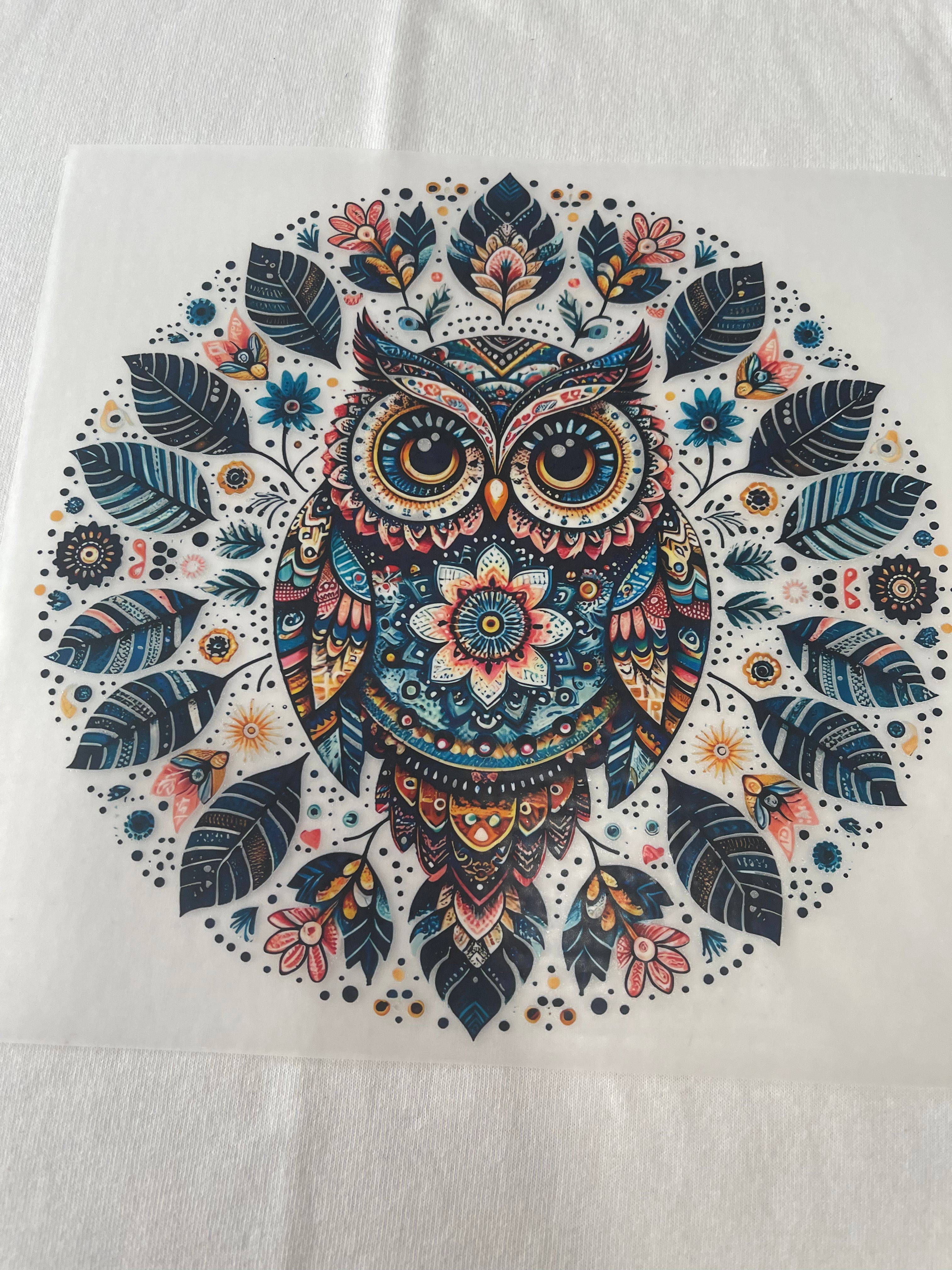 Owl~~Dtf T-shirt Design