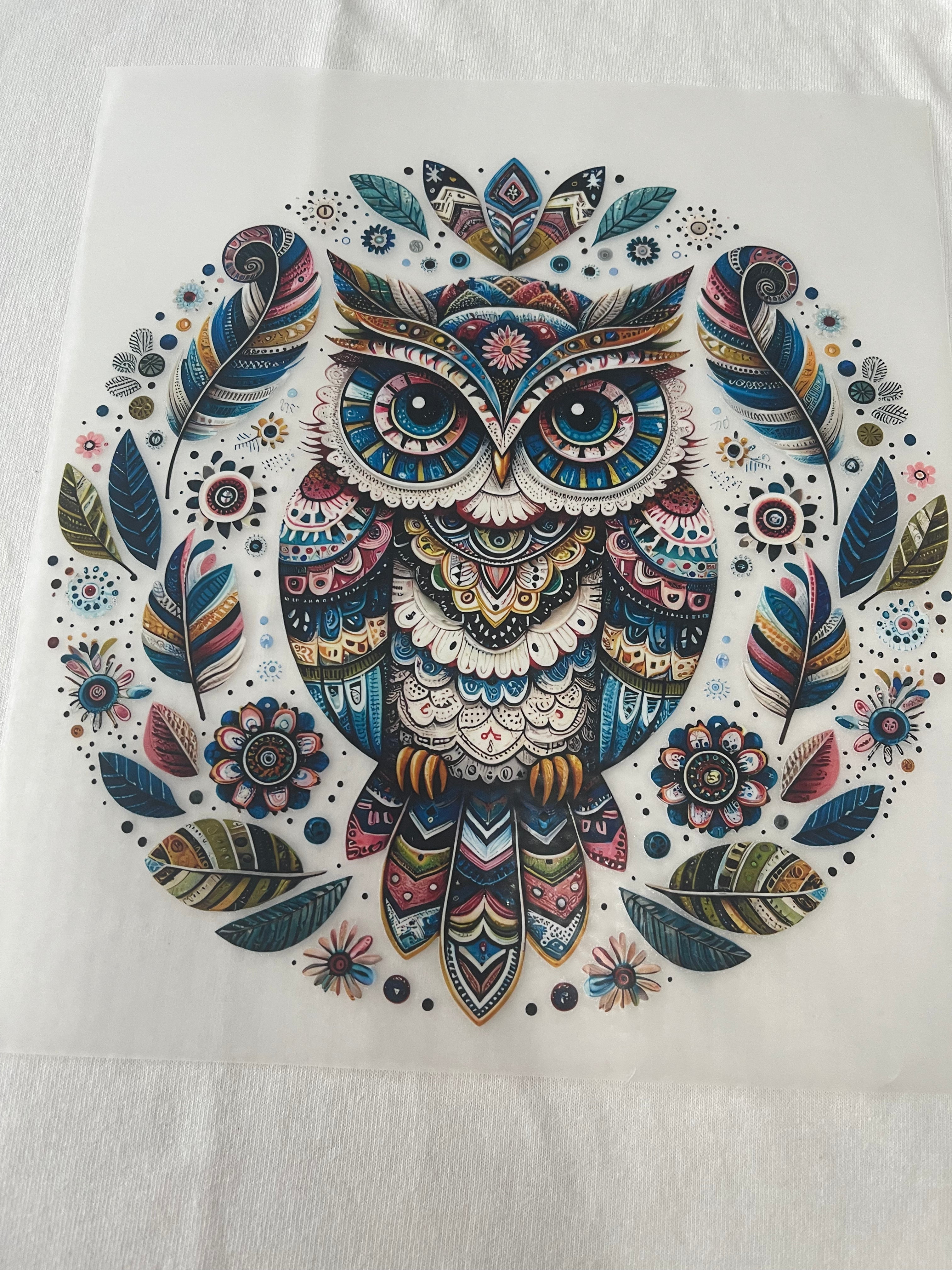 Owl~~Dtf T-shirt Design