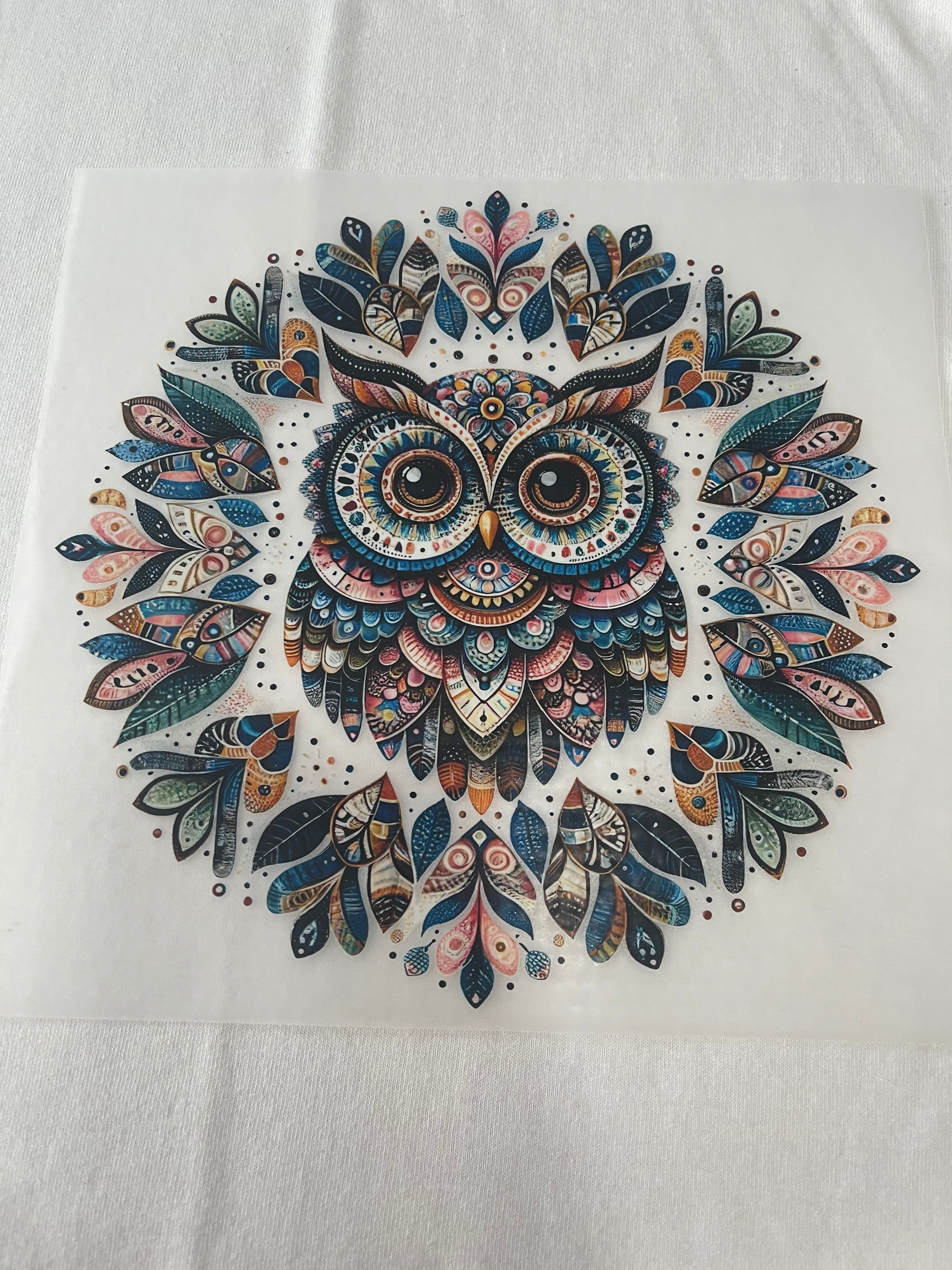 Owl~~Dtf T-shirt Design