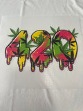 420 Green Tree~~Dtf T-shirt Design