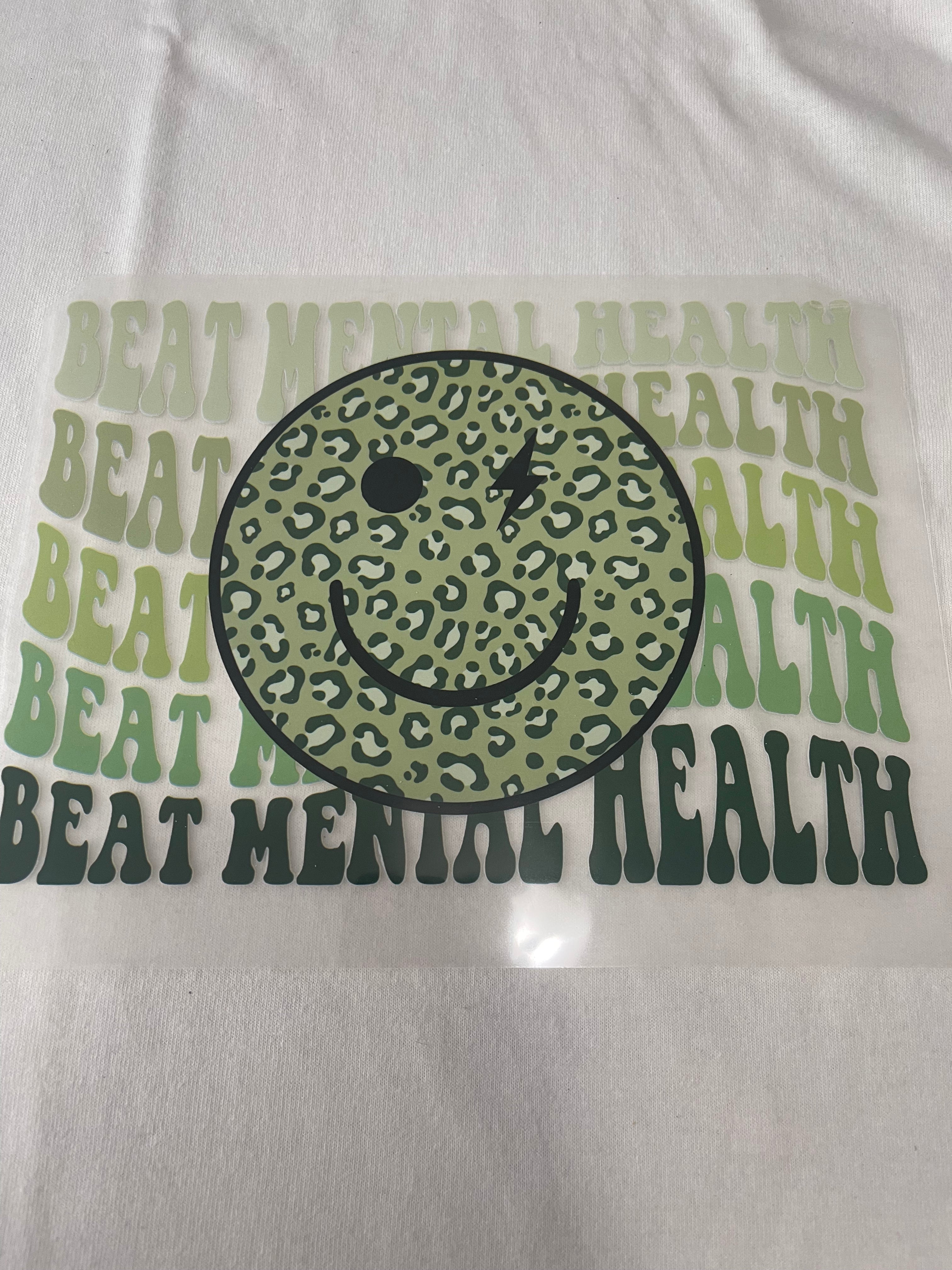 Beat Mental Health~~Dtf t-shirt Design