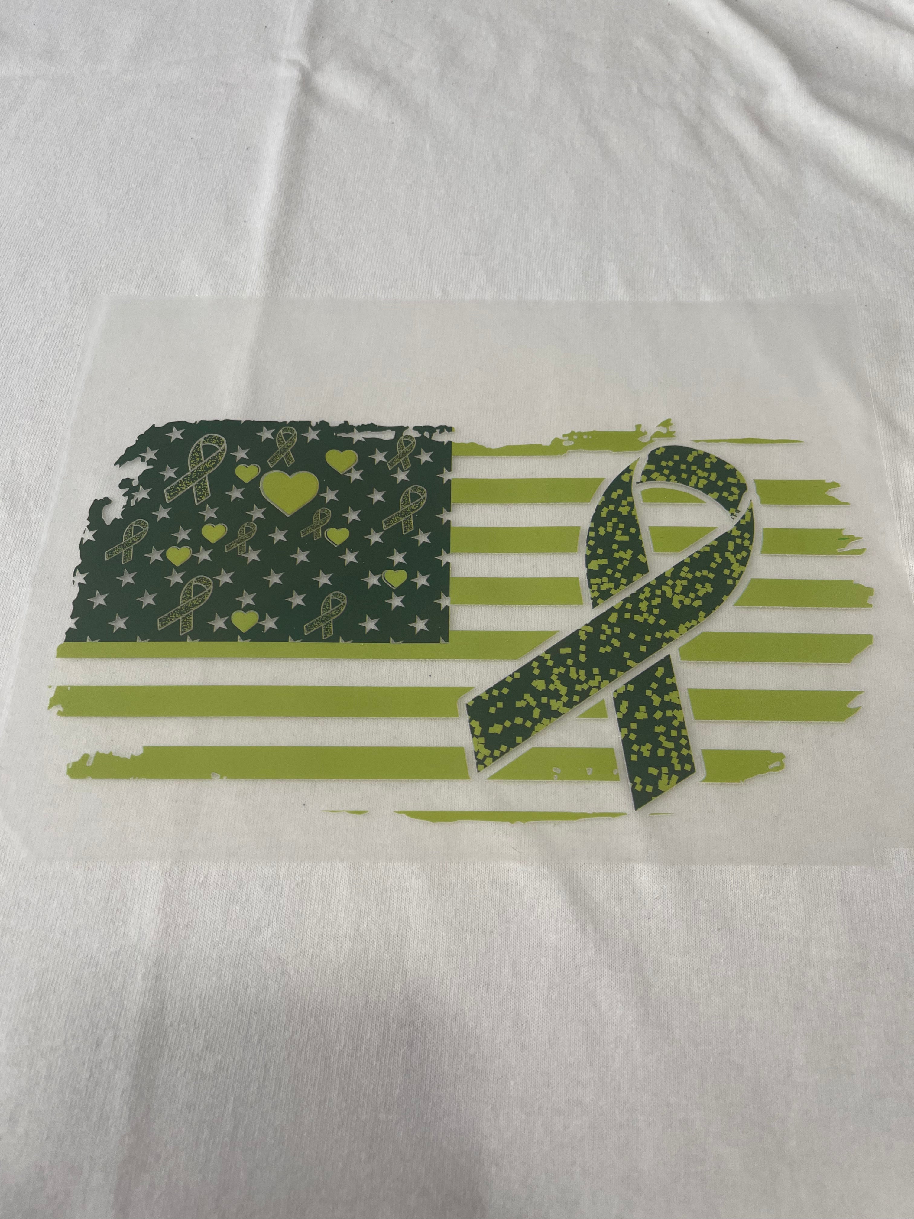 Flag Mental Health~~Dtf T-shirt Design