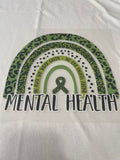 Rainbow Mental Health~~Dtf T-shirt Design
