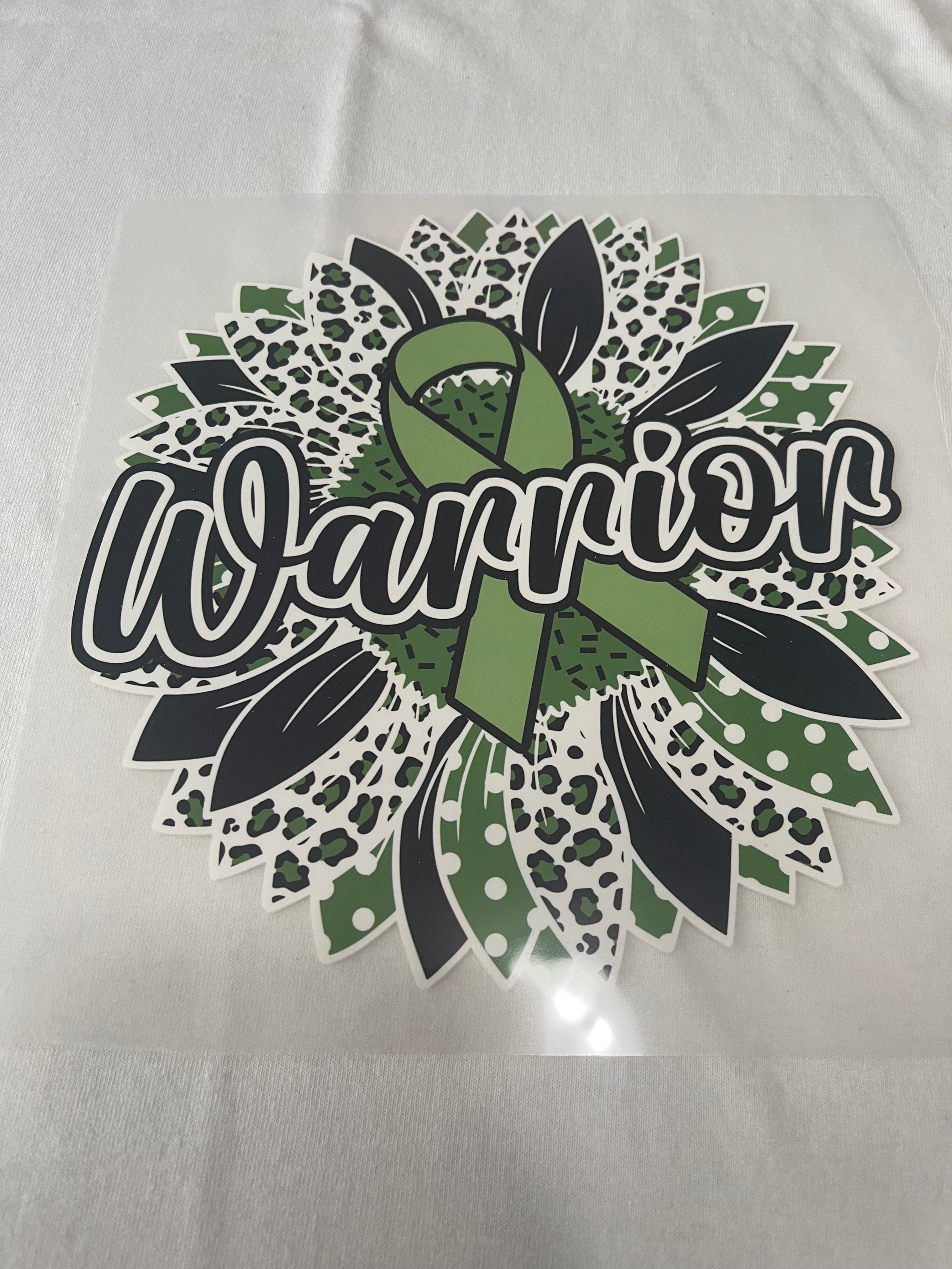 Warrior Mental Health~~Dtf T-shirt Design