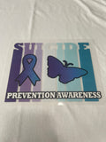 Butterfly Suicide Awareness~~Dtf T-shirt Design