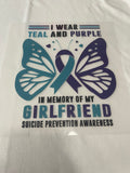 In Memory of My Girlfriend~~Dtf T-shirt Design