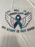My Story Is Not Over~~Dtf T-shirt Design