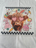 Easter Cow~~Dtf T-shirt Design