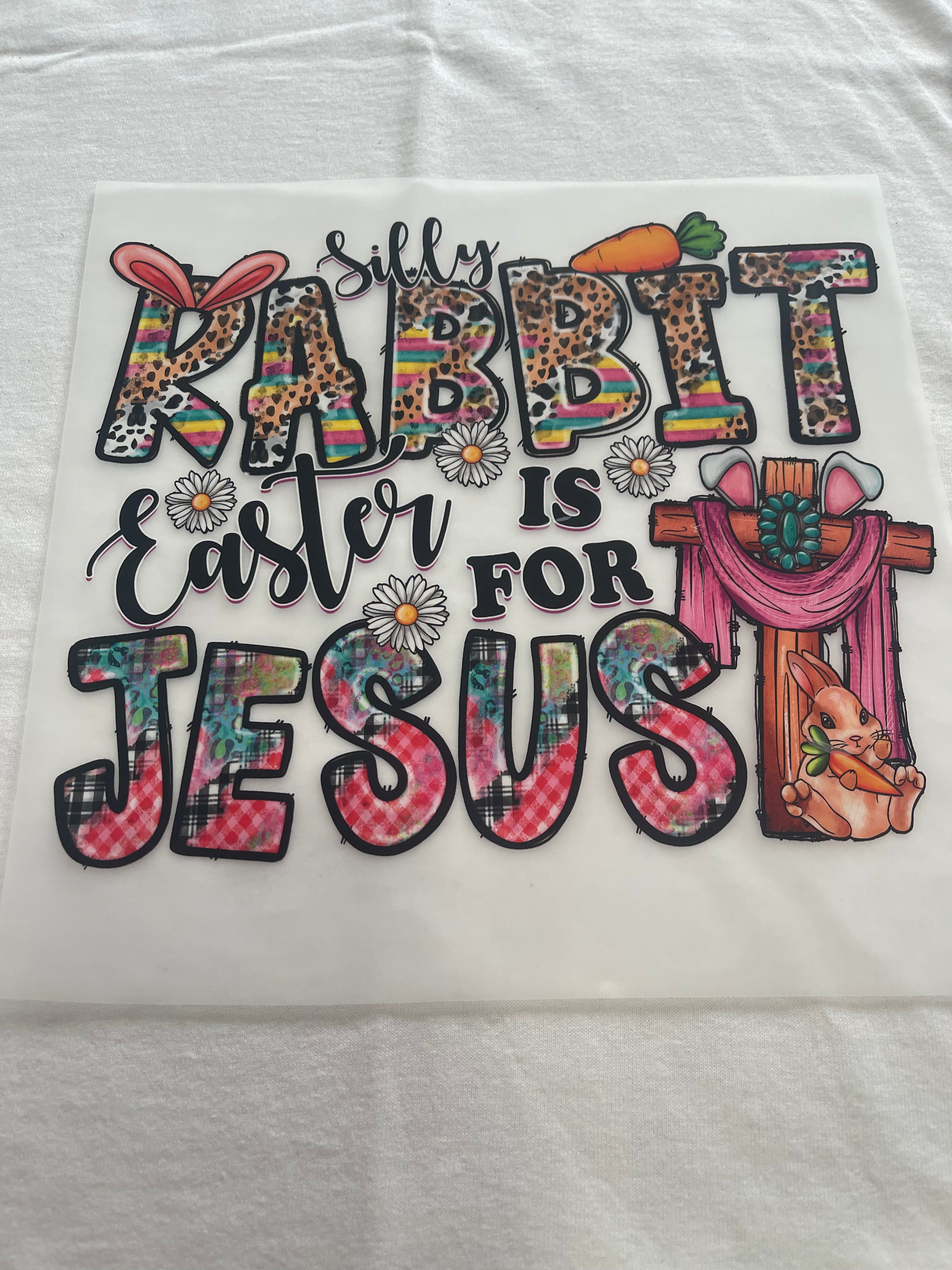 Easter is For Jesus~~Dtf T-shirt Design
