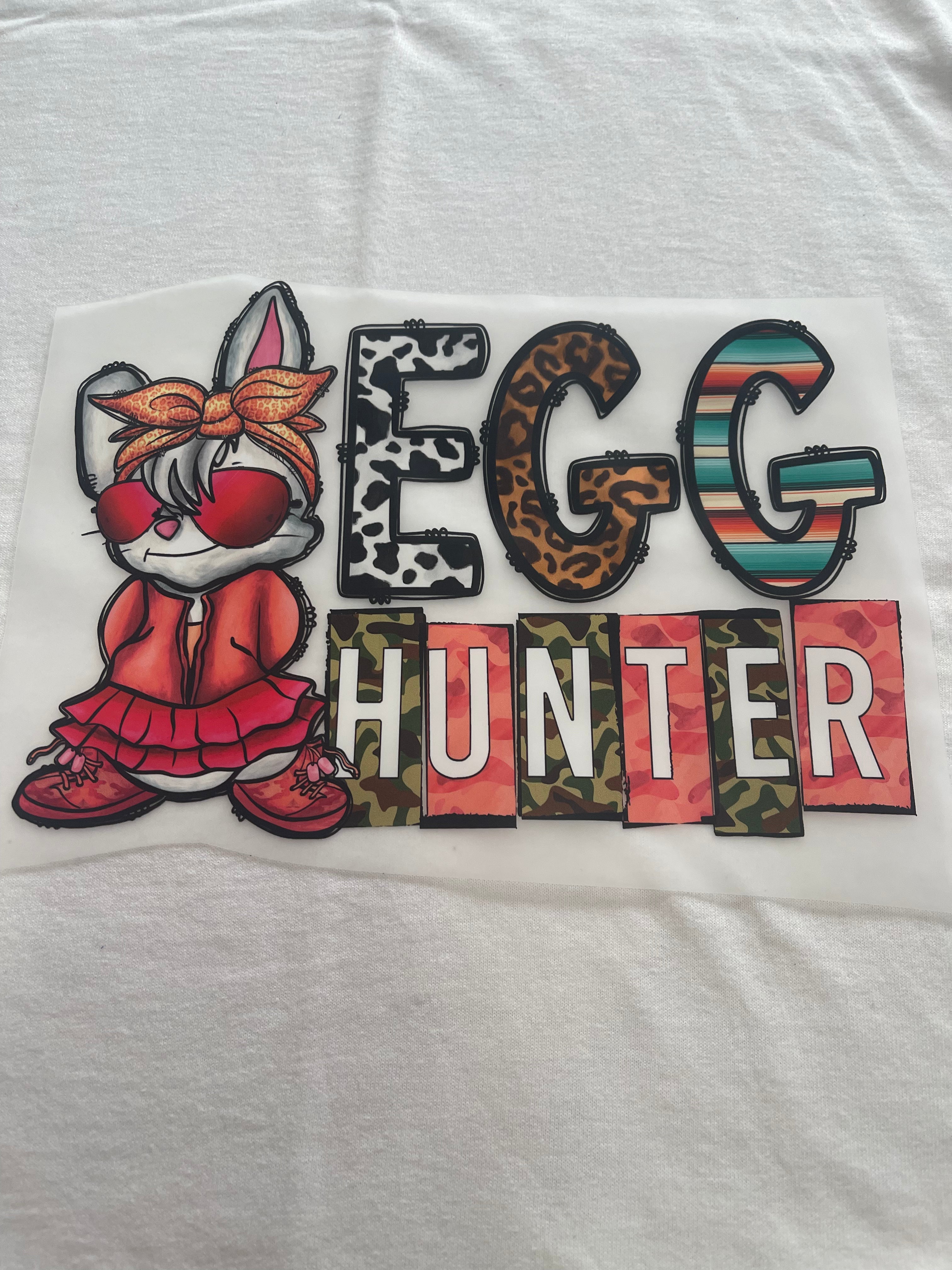 Egg Hunter Easter~~Dtf T-shirt Design