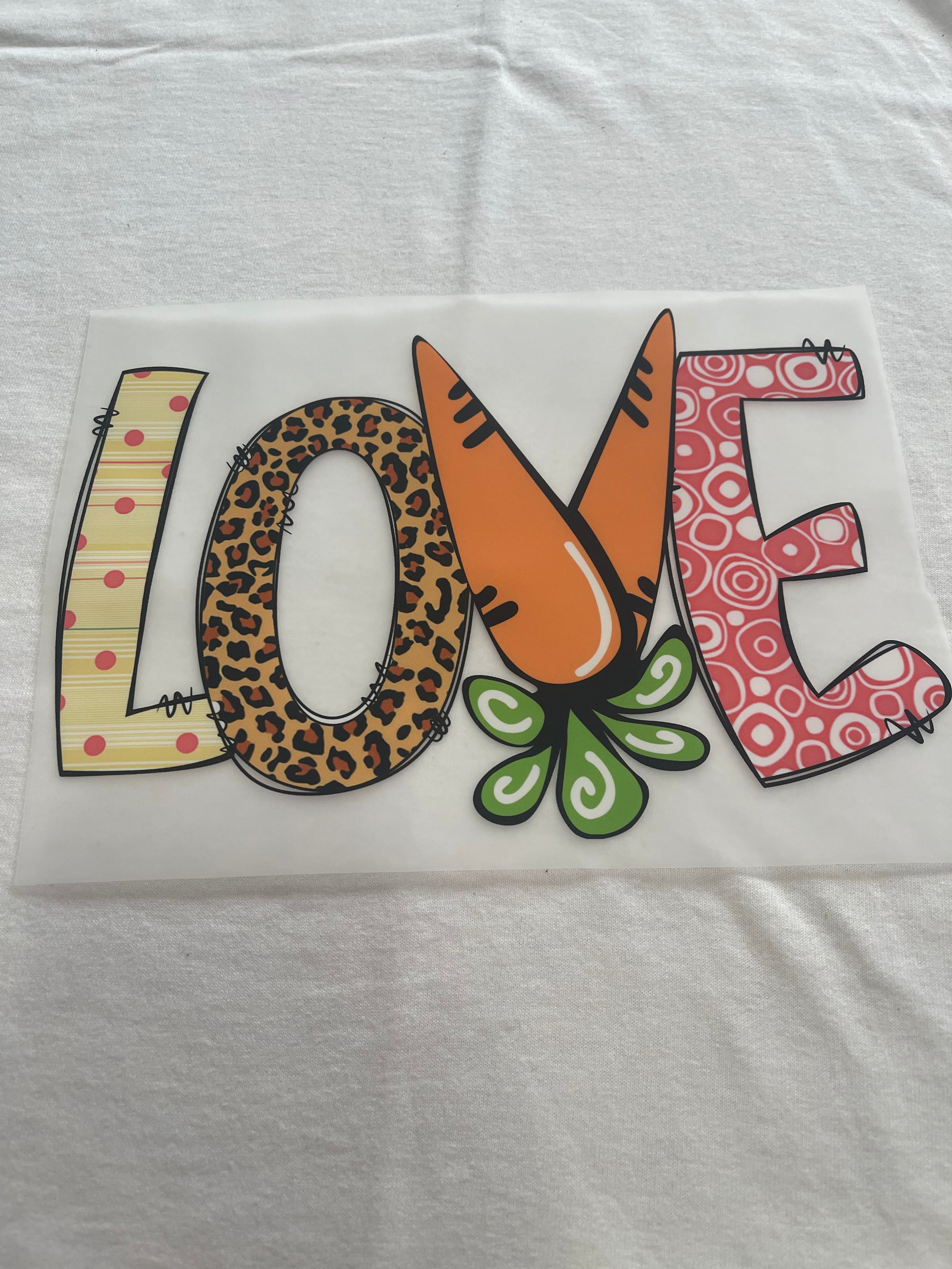 Love Easter~~Dtf T-shirt Design