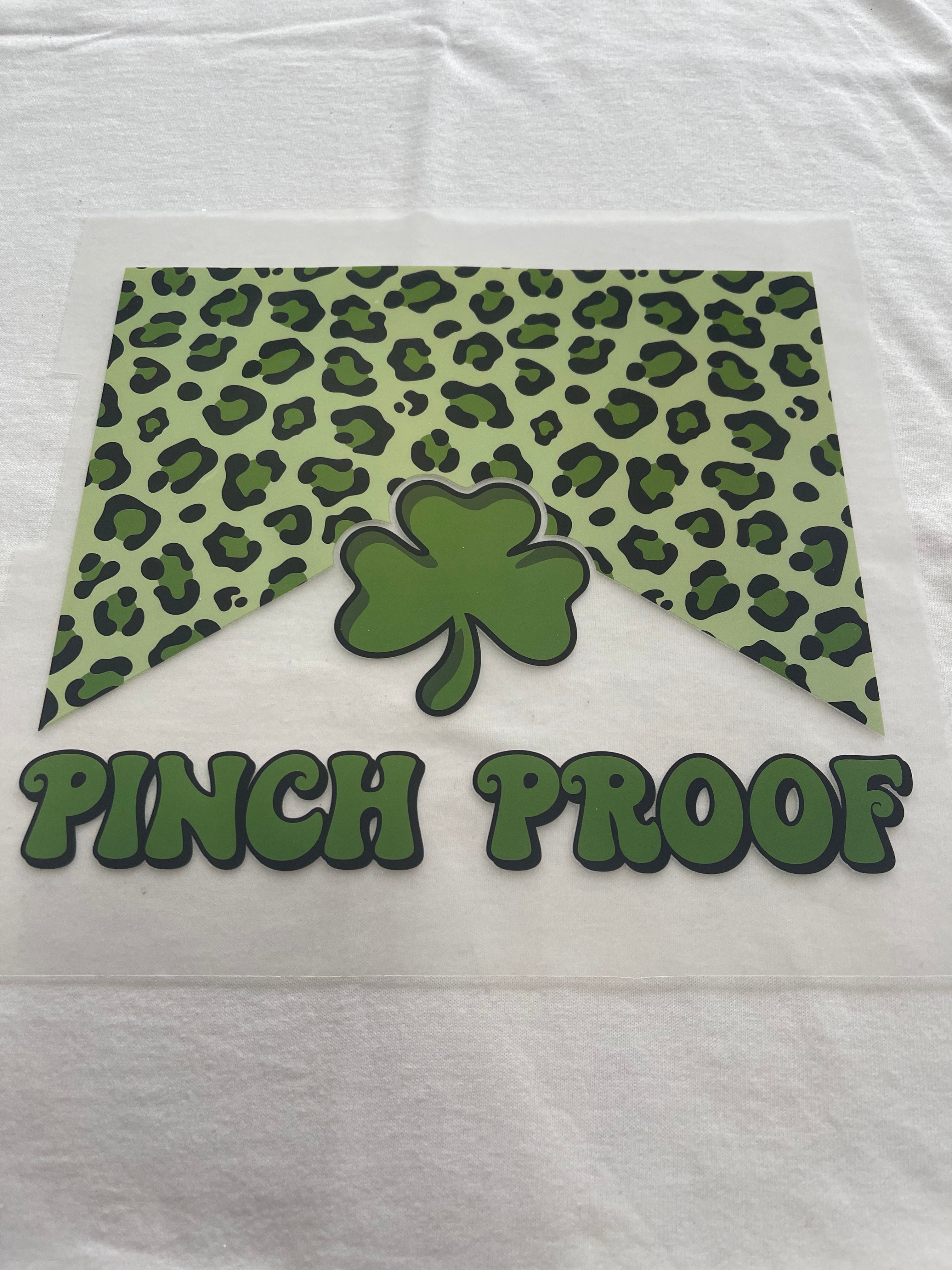 Pinch Proof St. Patrick's~~Dtf T-shirt Design